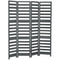 Screen Divider Room Divider with Foldable Design for Indoor Bedroom Office 5.6' White Grey